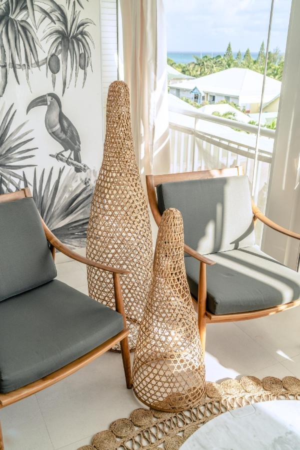 Appartement Toucan - Grand Standing Pleine Vue Mer Saint-Francois  Luaran gambar