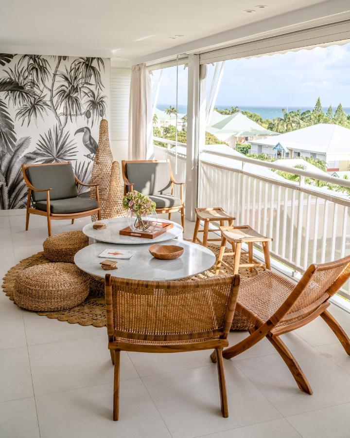 Appartement Toucan - Grand Standing Pleine Vue Mer Saint-Francois  Luaran gambar
